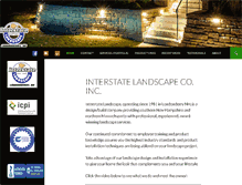 Tablet Screenshot of interstatelandscapenh.com